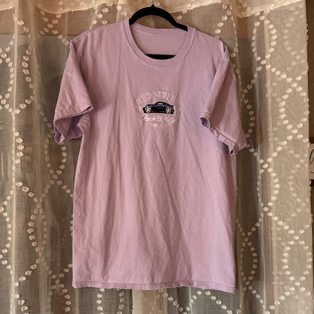 Lavender Graphic T-Shirt